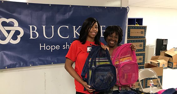Buckner sends 1,200 Houston children back to school with new supplies, backpacks