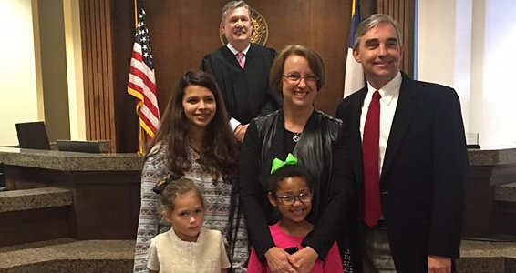 Joy fills Midland courthouse as 10 children are adopted