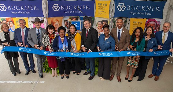 Buckner cuts ribbon on Family Hope Center serving South Houston