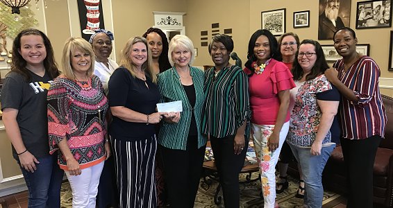 Beaumont Foundation presents second half of $136,500 donation providing new clothes for children in foster care