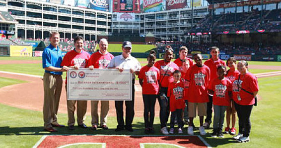 Buckner Featured at the Texas Rangers Game Sept. 24