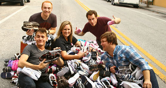Radio Stations Collect More Than 46,000 Pairs of Shoes