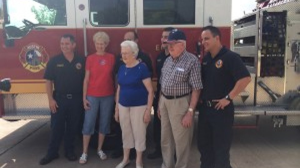 2 Firemen and our residents 300x225