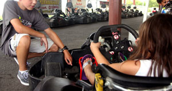 Race car driver, 13, karts foster kids to next level