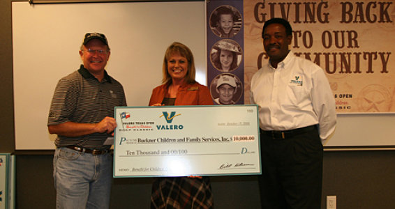 Valero donates $10,000 to Buckner children