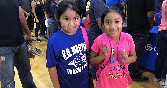 Buckner sends 800 kids in the Rio Grande Valley back to school with new backpacks, school supplies, shoes