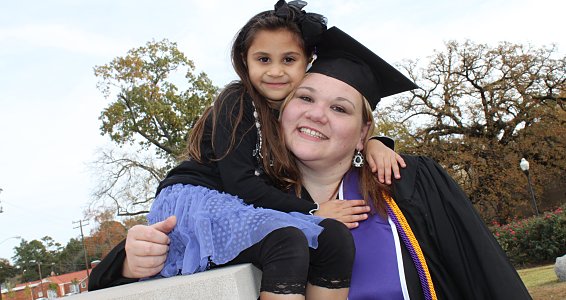 Determined, driven and dedicated: Lufkin single mom overcomes obstacles to succeed