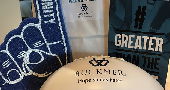 Buckner receives funds from Touchdown Houston: Like it on social media!