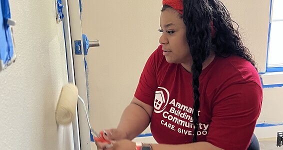 Friday photos: Aramark beautifies Dallas campus for annual global day of service