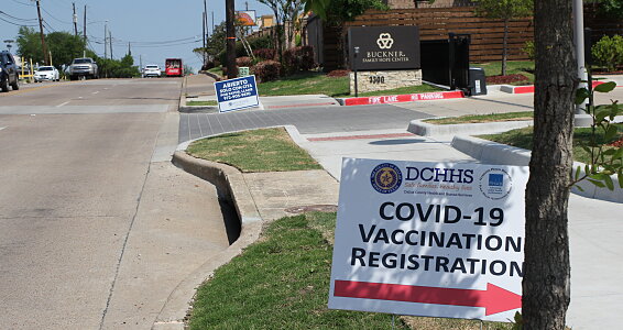 COVID-19 vaccine registration hosted with City of Dallas at Bachman Lake