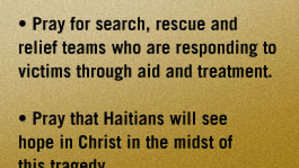 haiti pray