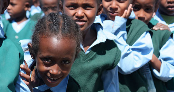 Buckner, Bright Hope and Ethiopian President Celebrate School Inauguration