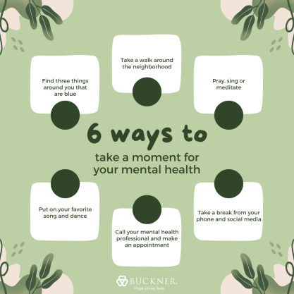 Tips for mental health