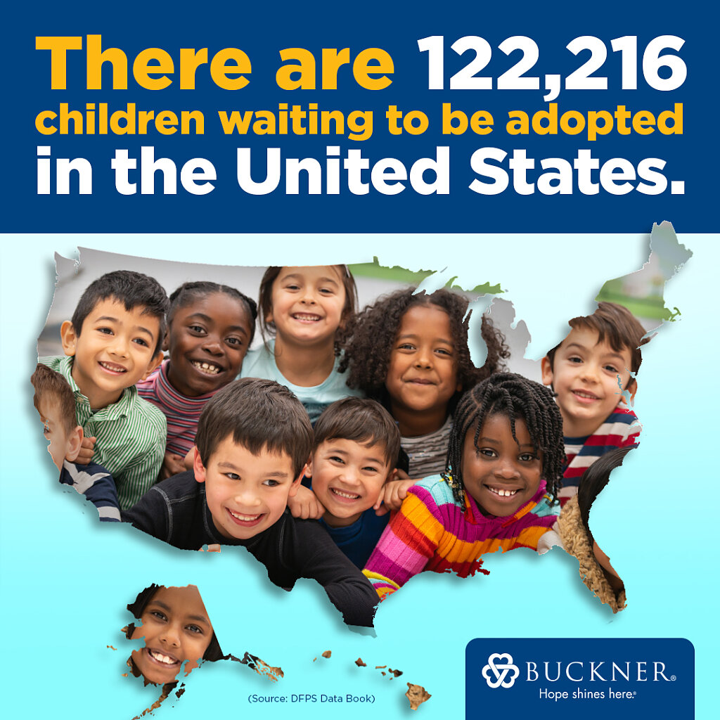 Celebrating National Adoption Month · Midland · Buckner International