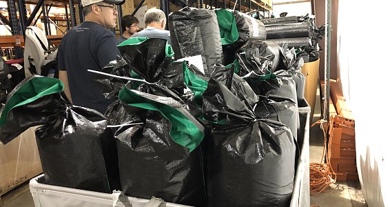 250 Mattresses Arrive at Buckner Humanitarian Aid Center