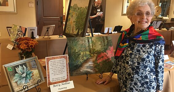 Senior adults showcase art during COVID-19