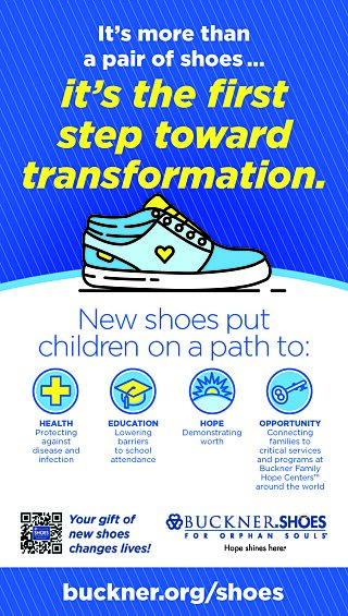 Shoes open the door to transformation