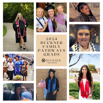 Buckner Family Pathways graduation celebration