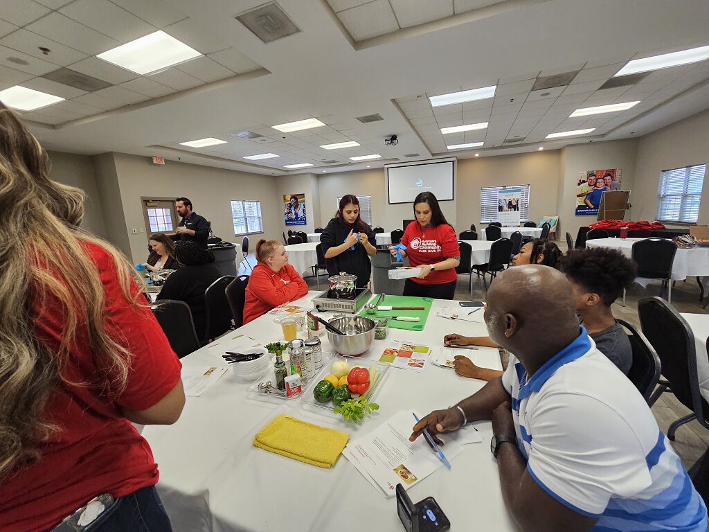 Buckner families learned options on how to eat healthy on a budget