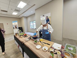 Aramark cooking class