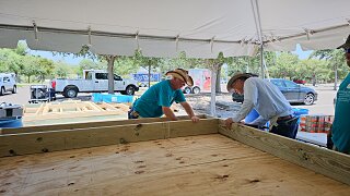 Buckner Healthy Housing and BGCT home build