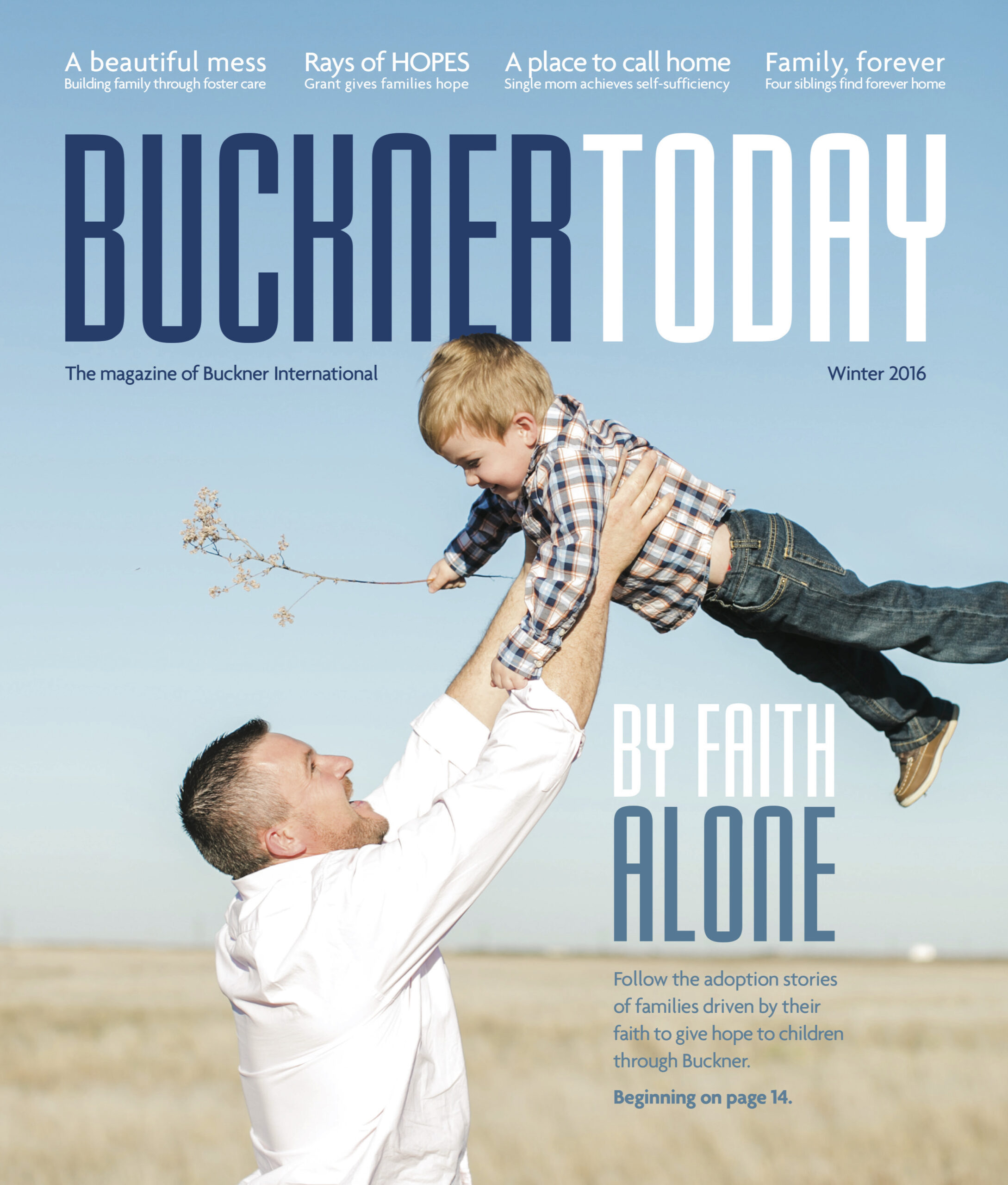 Buckner Today Winter 2016