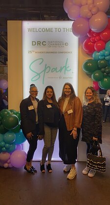 Buckner women at Dallas conference