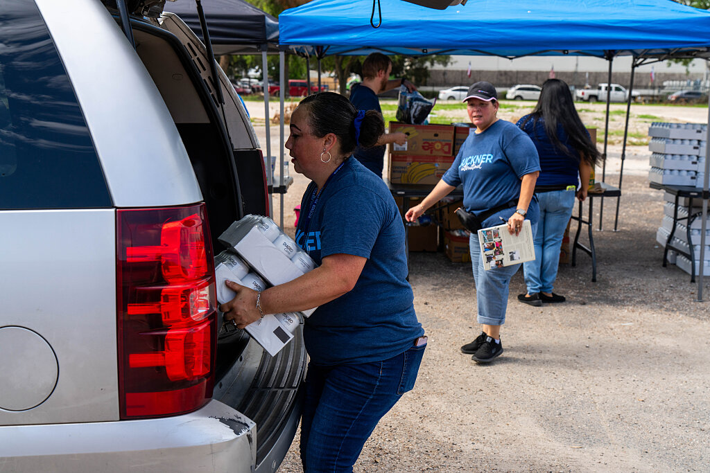 Shining hope after a storm