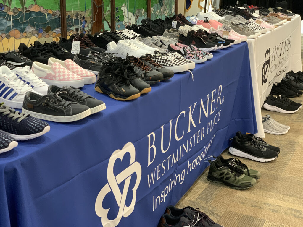 buckner-westminster-place-donates-shoes-for-vulnerable-children