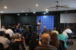 Candace Gray speaks on power of Family Hope Centers