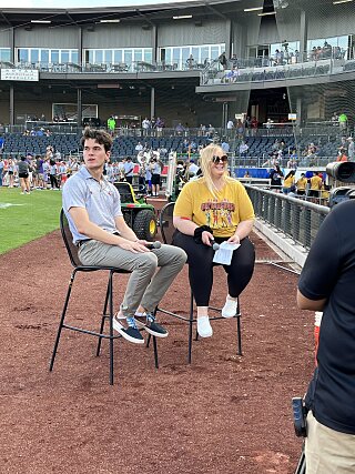 Christine Bollinger with Buckner foster care