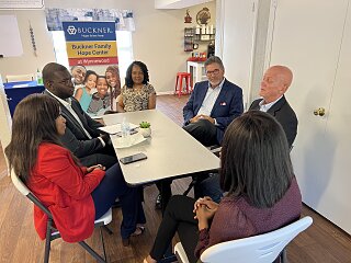 Congresswoman Crockett engaged with Buckner program impact