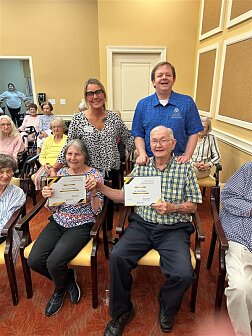 Couple wins wellness awards