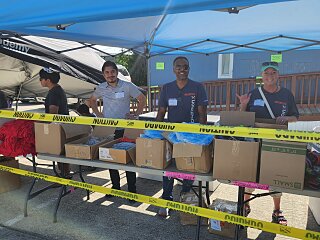 Aldine Houston families