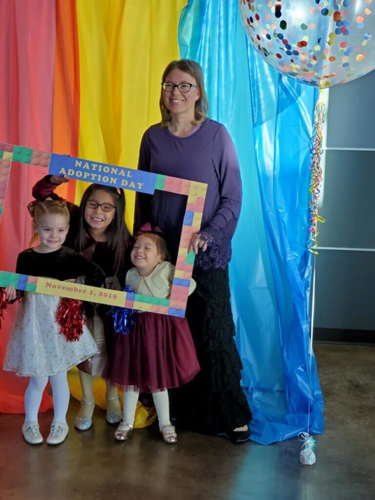 jami-gatewood-adopted-three-girls-on-national-adoption-day