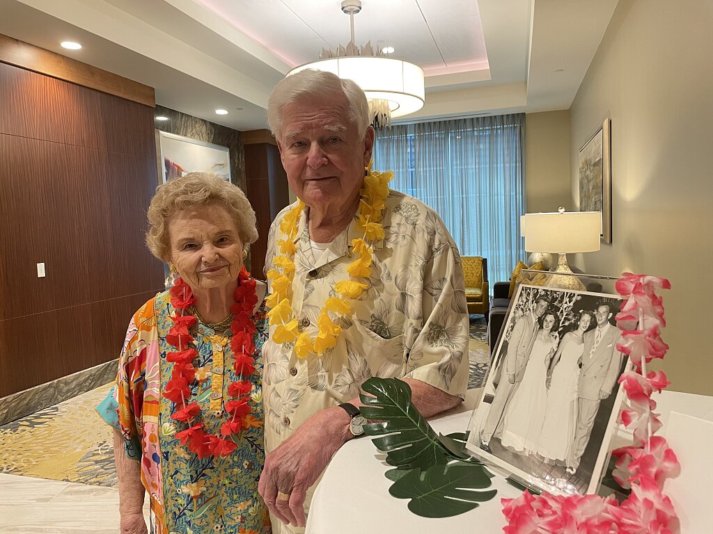Karl and Betty Anderson at the Ventana Prom