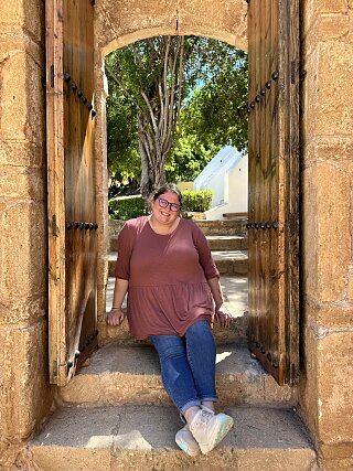 marketing intern serving in North Africa