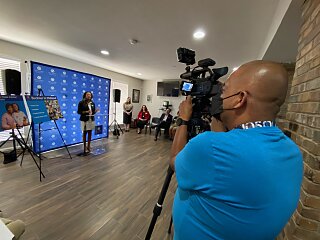 Midland news conference