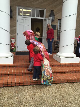 Serving at Christmas