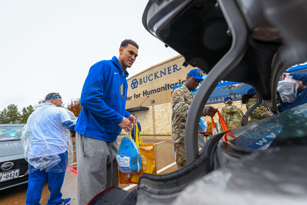 Dallas Mavericks vs Toronto Raptors at American Airlines Center on November 8, 2023 in Dallas. (Photo by Roberto Hernandez/Dallas Mavericks)