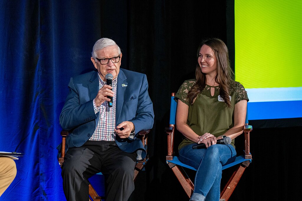 Ron Harris and Natasha Potts