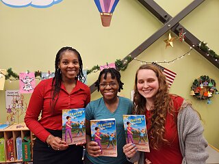 Vanessa Jackson and family coach