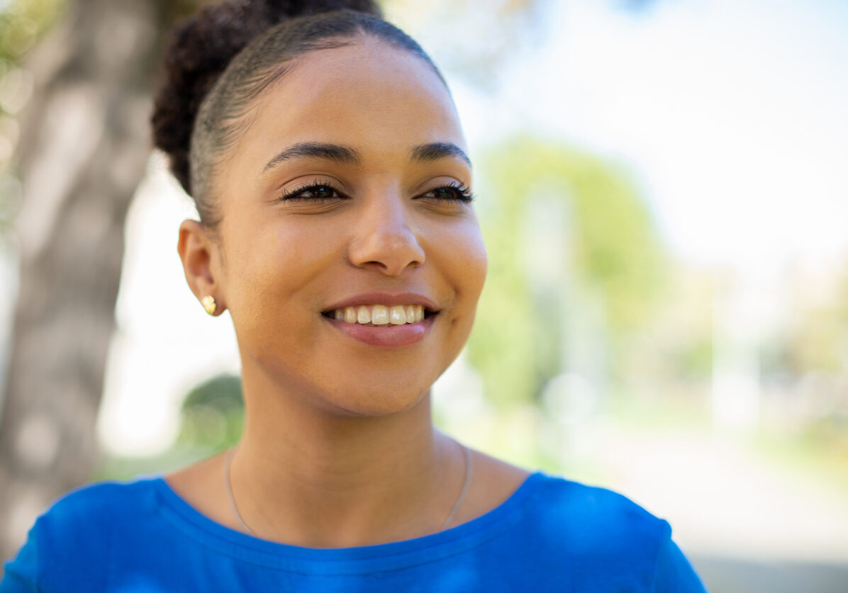 Successful young woman